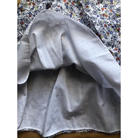 Pippa & Julie Pastaourelle Size 6 Floral Bicycle Top - Picture 6 of 6